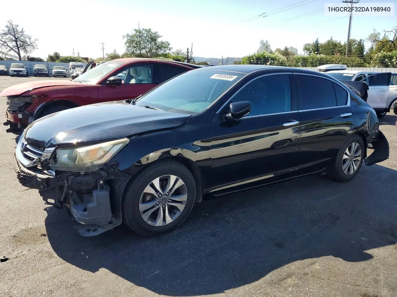 HONDA ACCORD 2013, VIN 1HGCR2F32DA198940