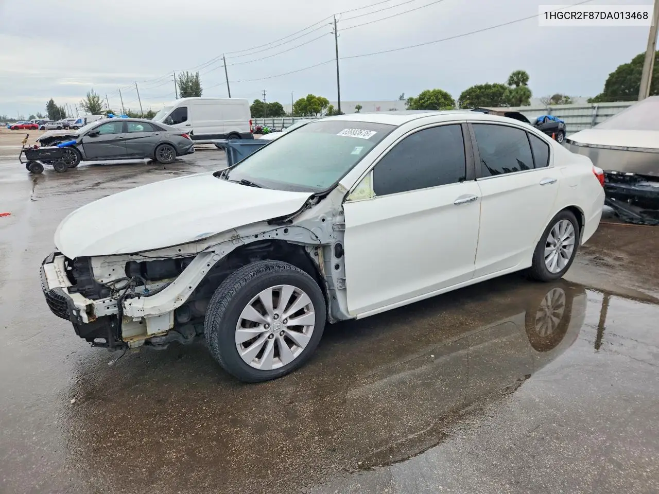 HONDA ACCORD 2013, VIN 1HGCR2F87DA013468