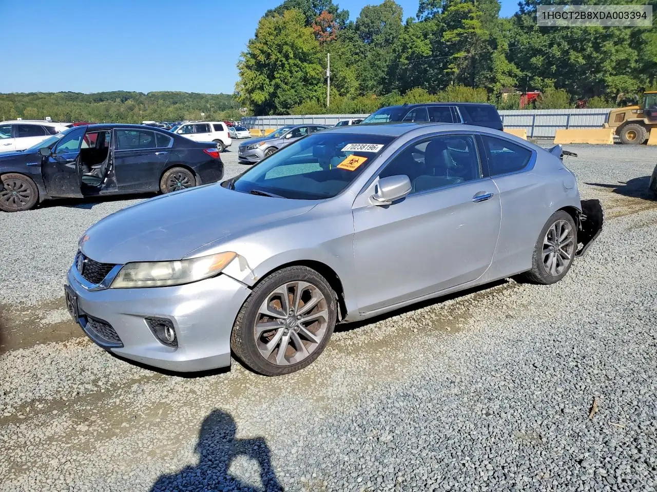 HONDA ACCORD 2013, VIN 1HGCT2B8XDA003394