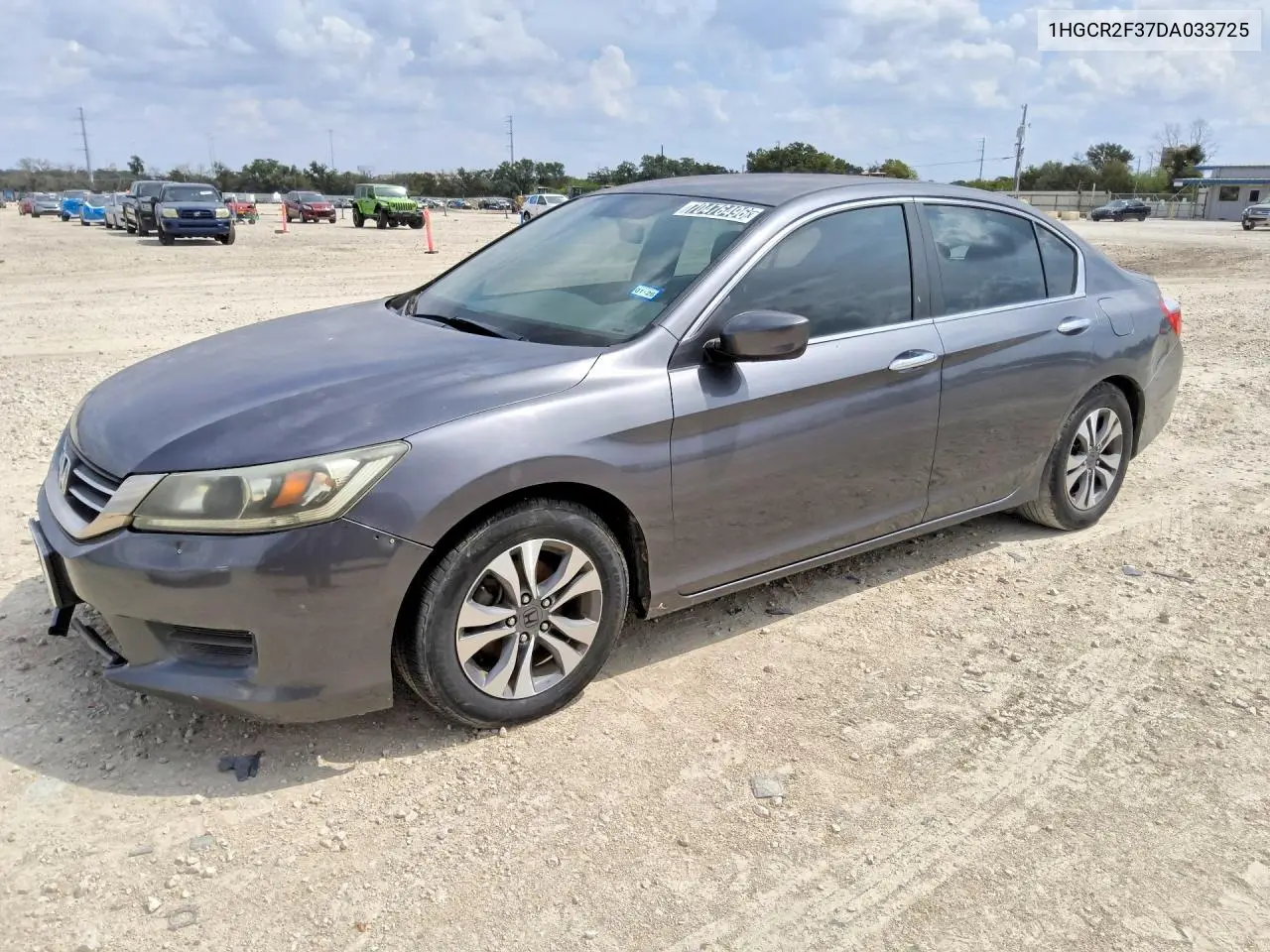 HONDA ACCORD 2013, VIN 1HGCR2F37DA033725