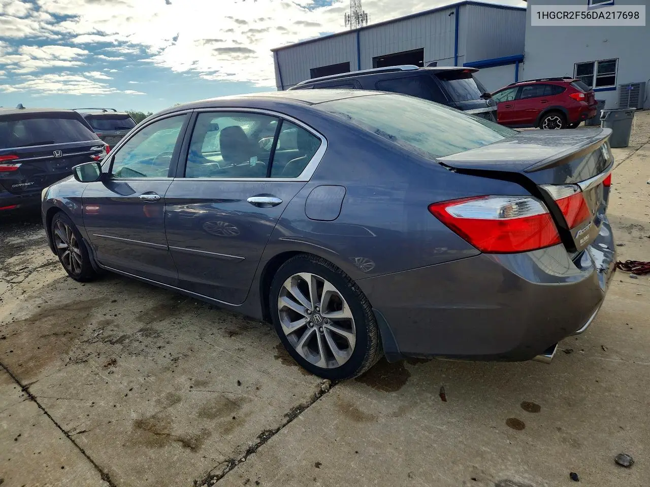 2013 HONDA ACCORD VIN 1HGCR2F56DA217698 — фото 2