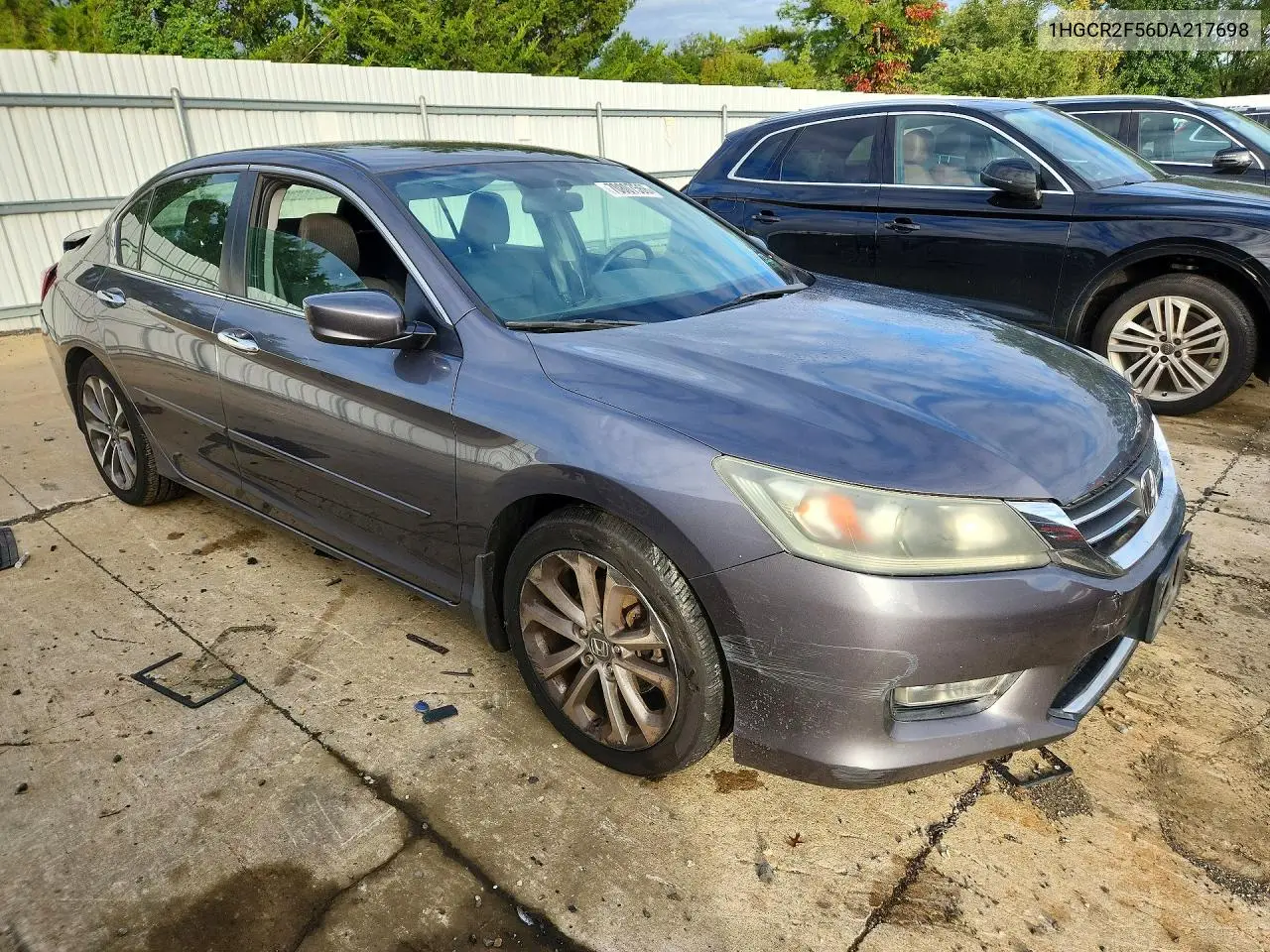2013 HONDA ACCORD VIN 1HGCR2F56DA217698 — фото 4