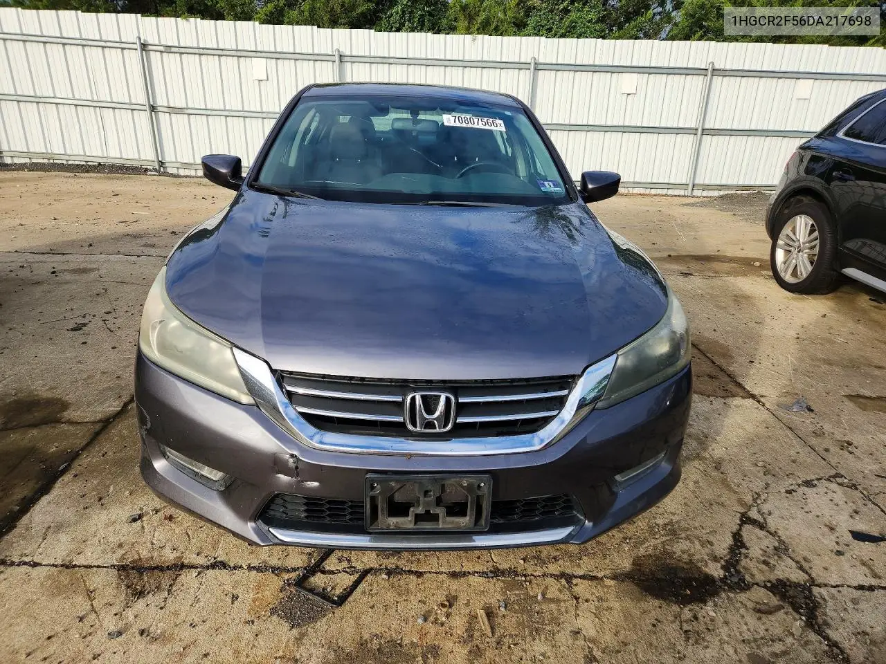 2013 HONDA ACCORD VIN 1HGCR2F56DA217698 — фото 5
