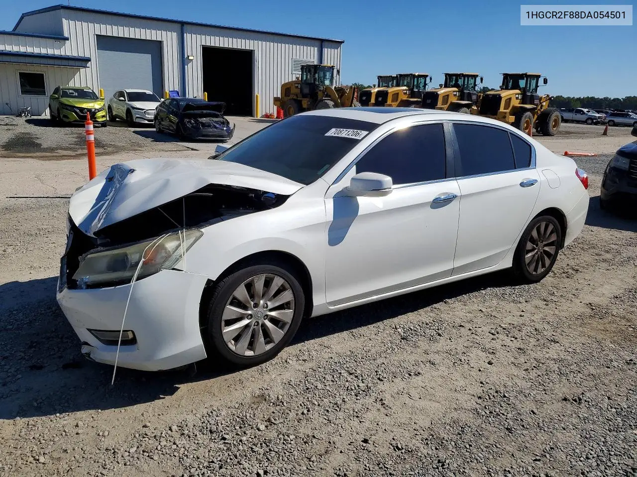 HONDA ACCORD 2013, VIN 1HGCR2F88DA054501