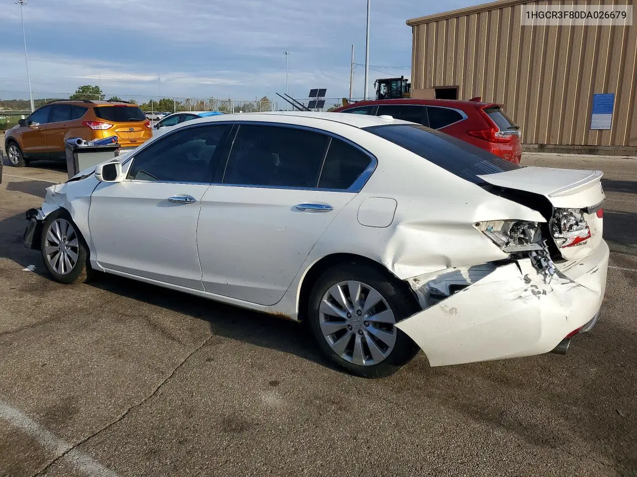 2013 HONDA ACCORD VIN 1HGCR3F80DA026679 — фото 2