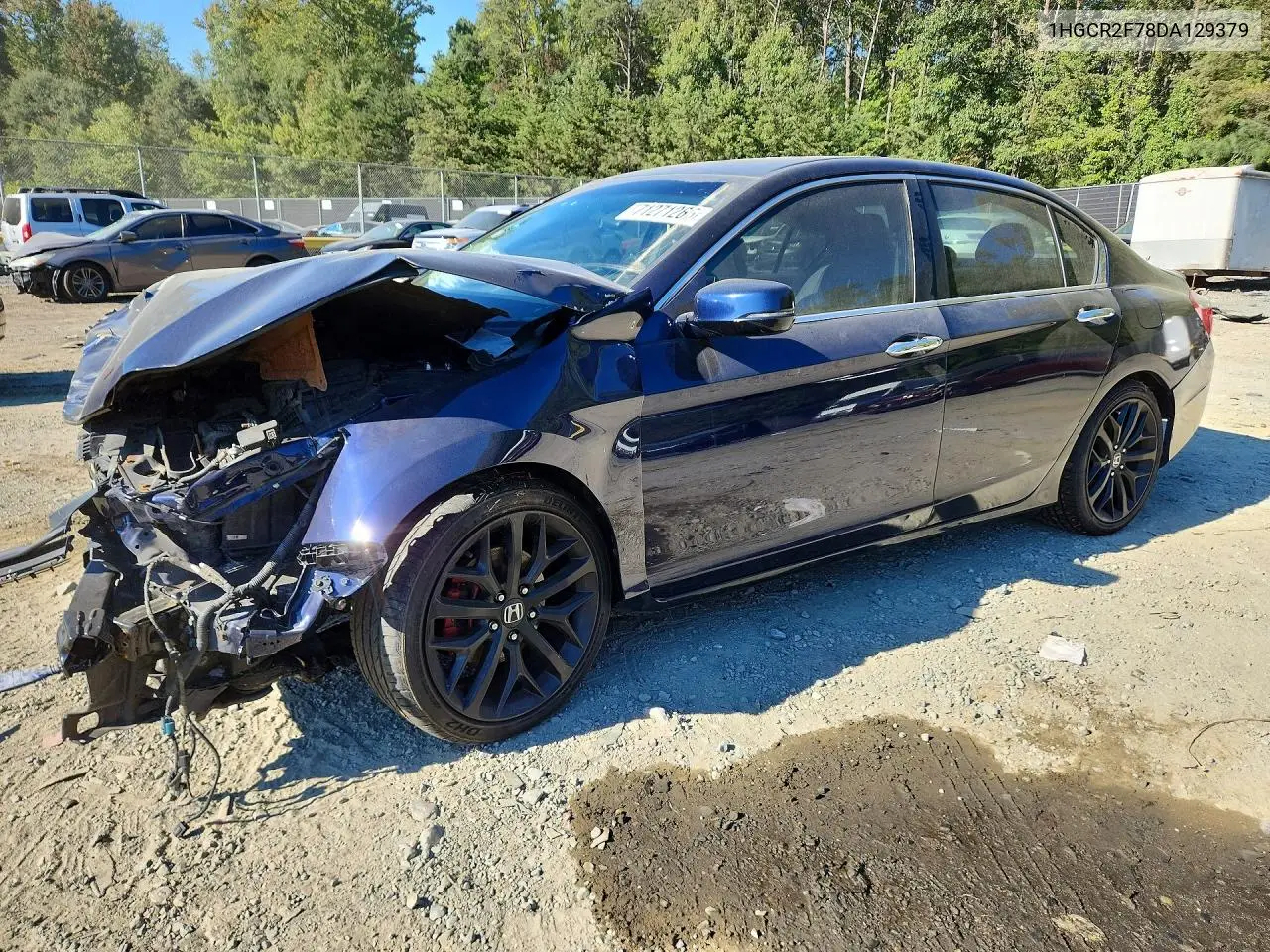 HONDA ACCORD 2013, VIN 1HGCR2F78DA129379