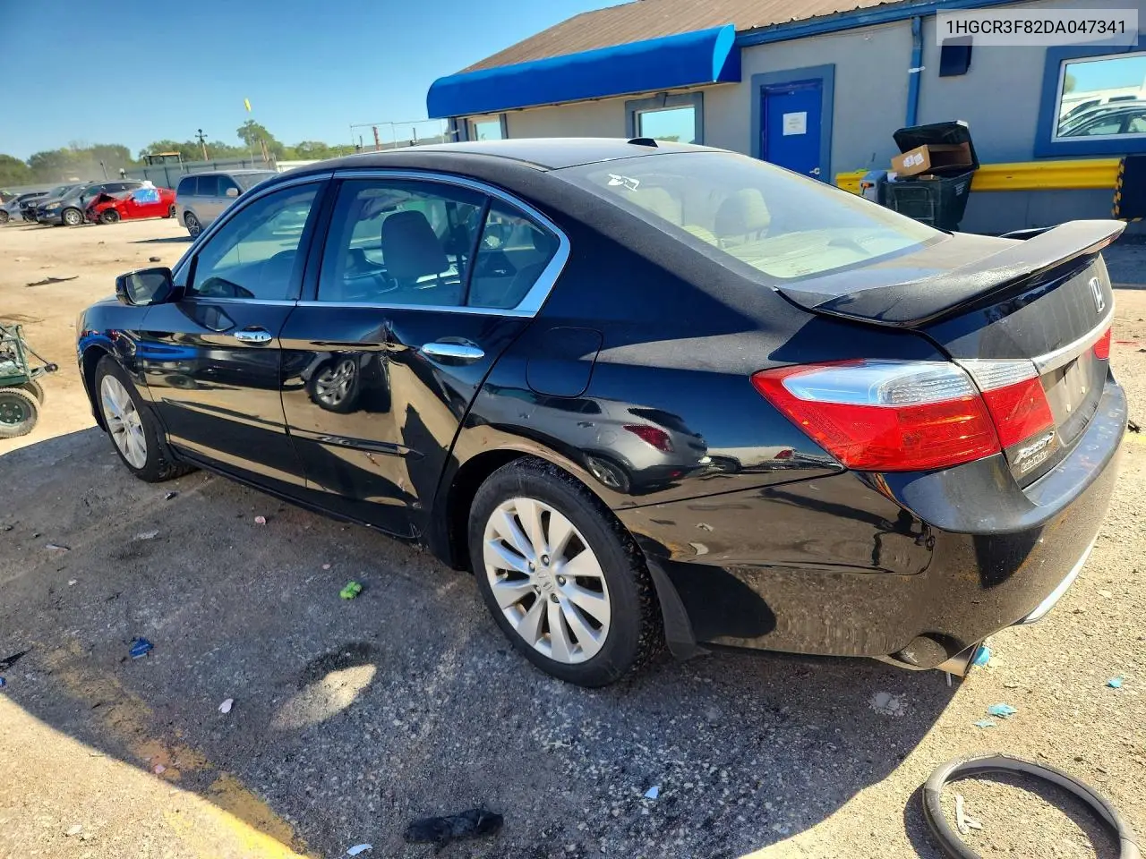 2013 HONDA ACCORD VIN 1HGCR3F82DA047341 — фото 2
