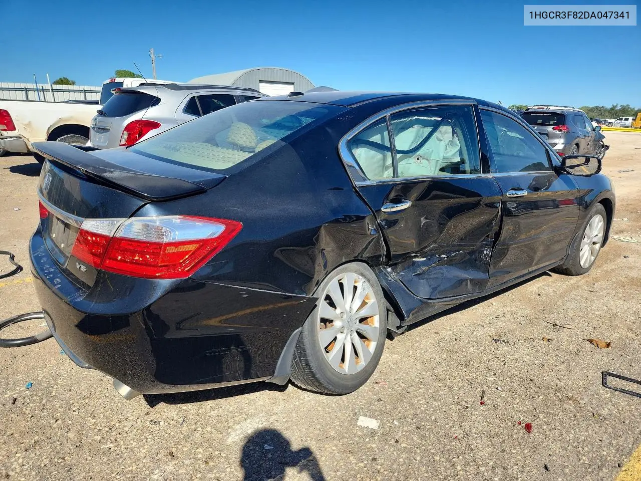 2013 HONDA ACCORD VIN 1HGCR3F82DA047341 — фото 3