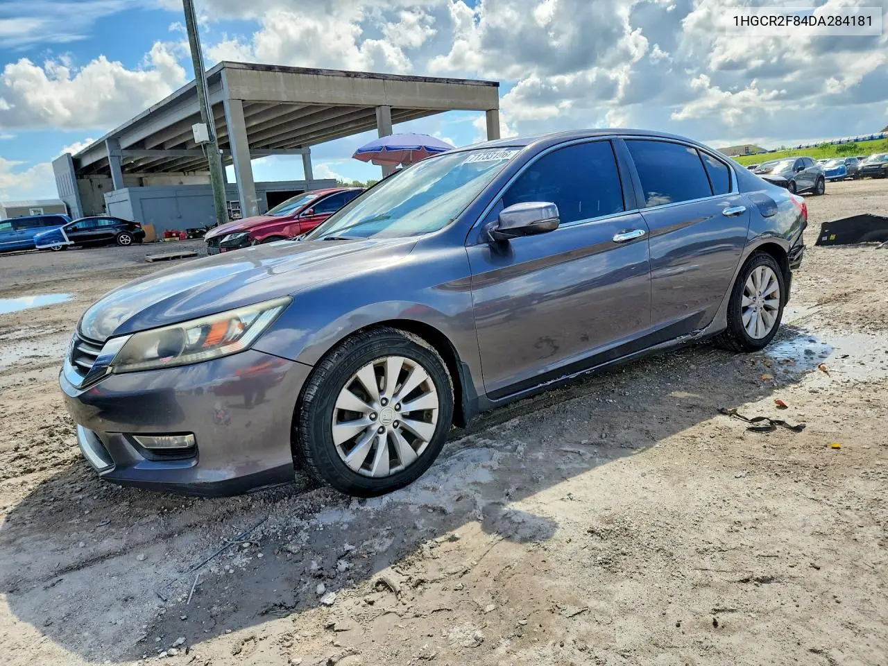 HONDA ACCORD 2013, VIN 1HGCR2F84DA284181