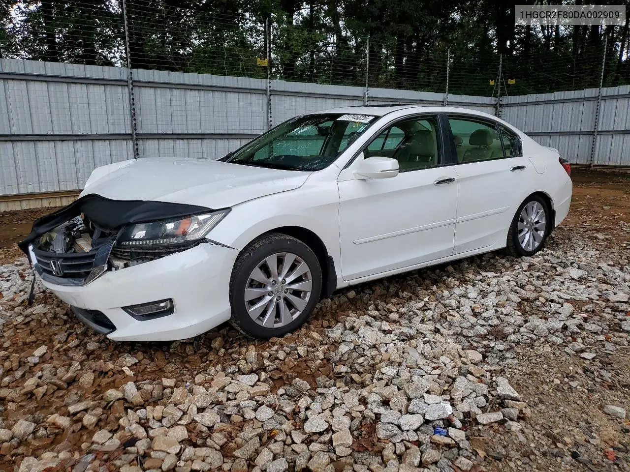 HONDA ACCORD 2013, VIN 1HGCR2F80DA002909