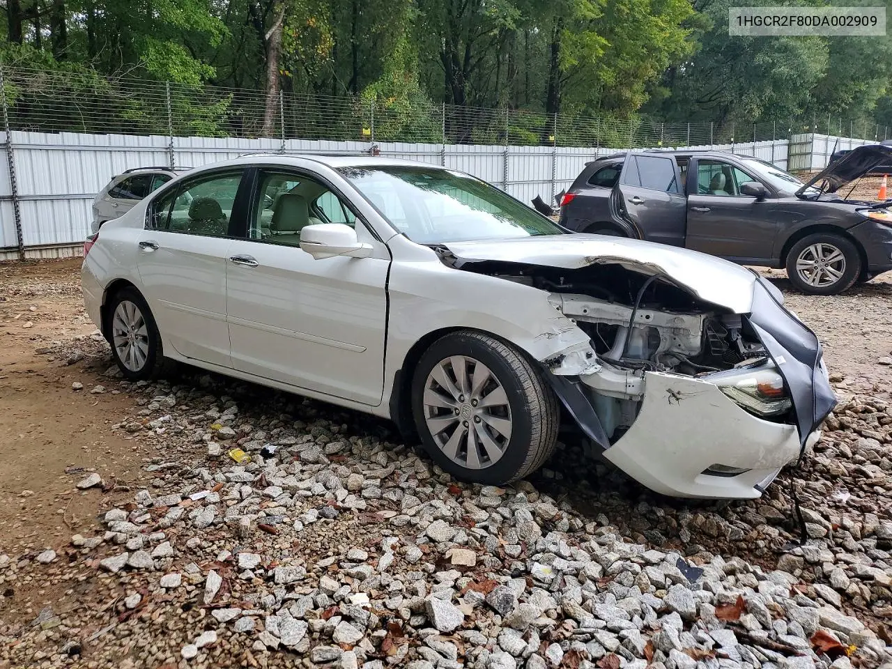 2013 HONDA ACCORD VIN 1HGCR2F80DA002909 — фото 4