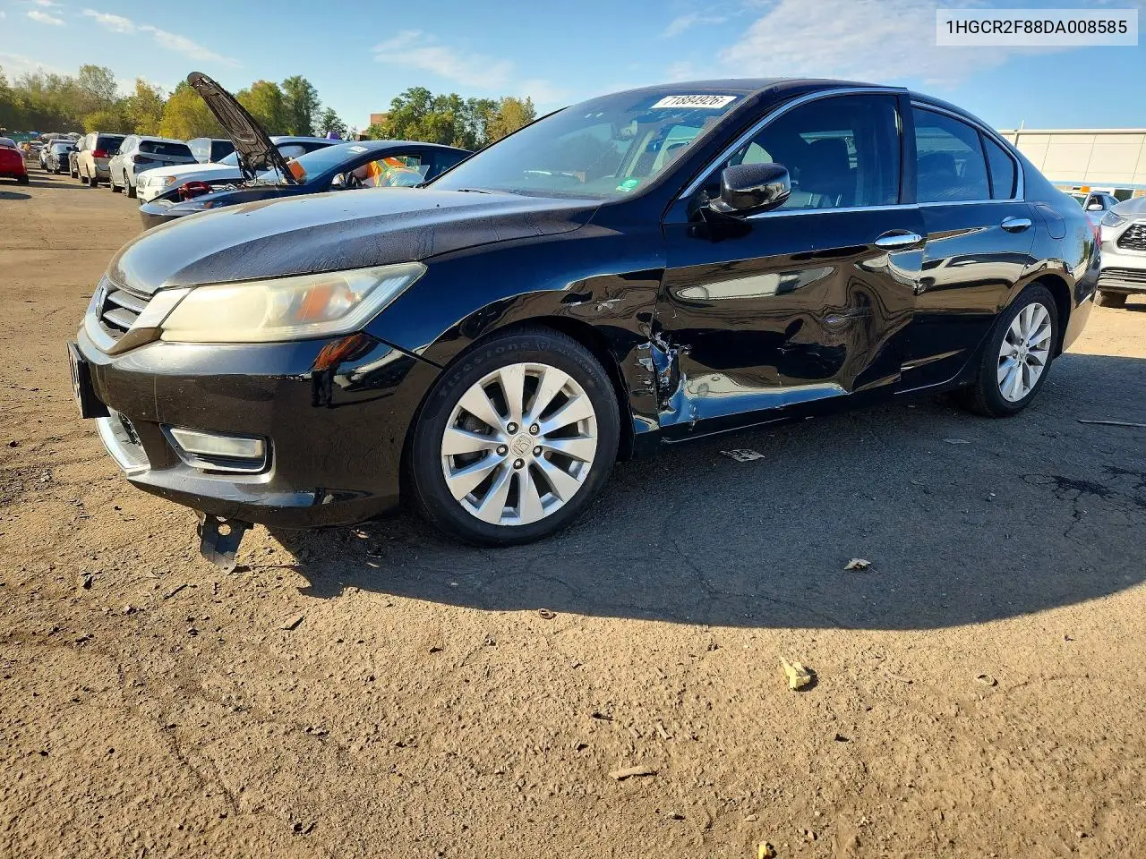 HONDA ACCORD 2013, VIN 1HGCR2F88DA008585