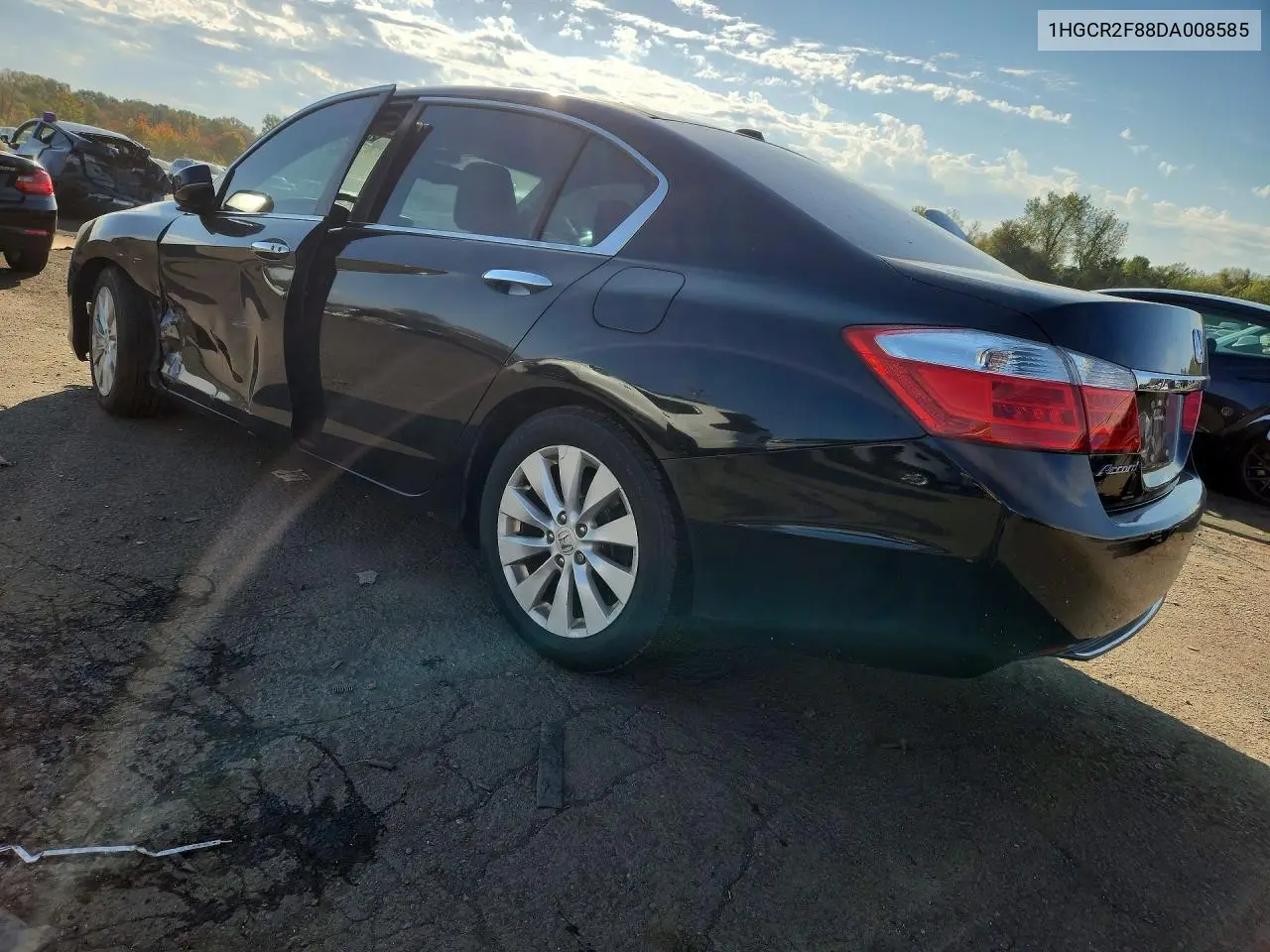 2013 HONDA ACCORD VIN 1HGCR2F88DA008585 — фото 2