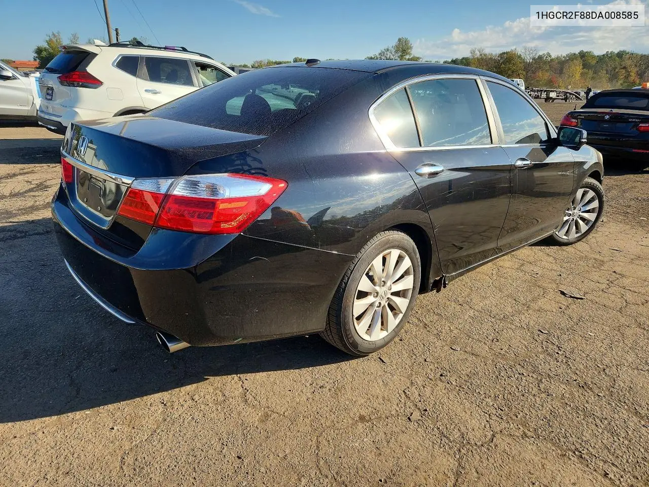 2013 HONDA ACCORD VIN 1HGCR2F88DA008585 — фото 3