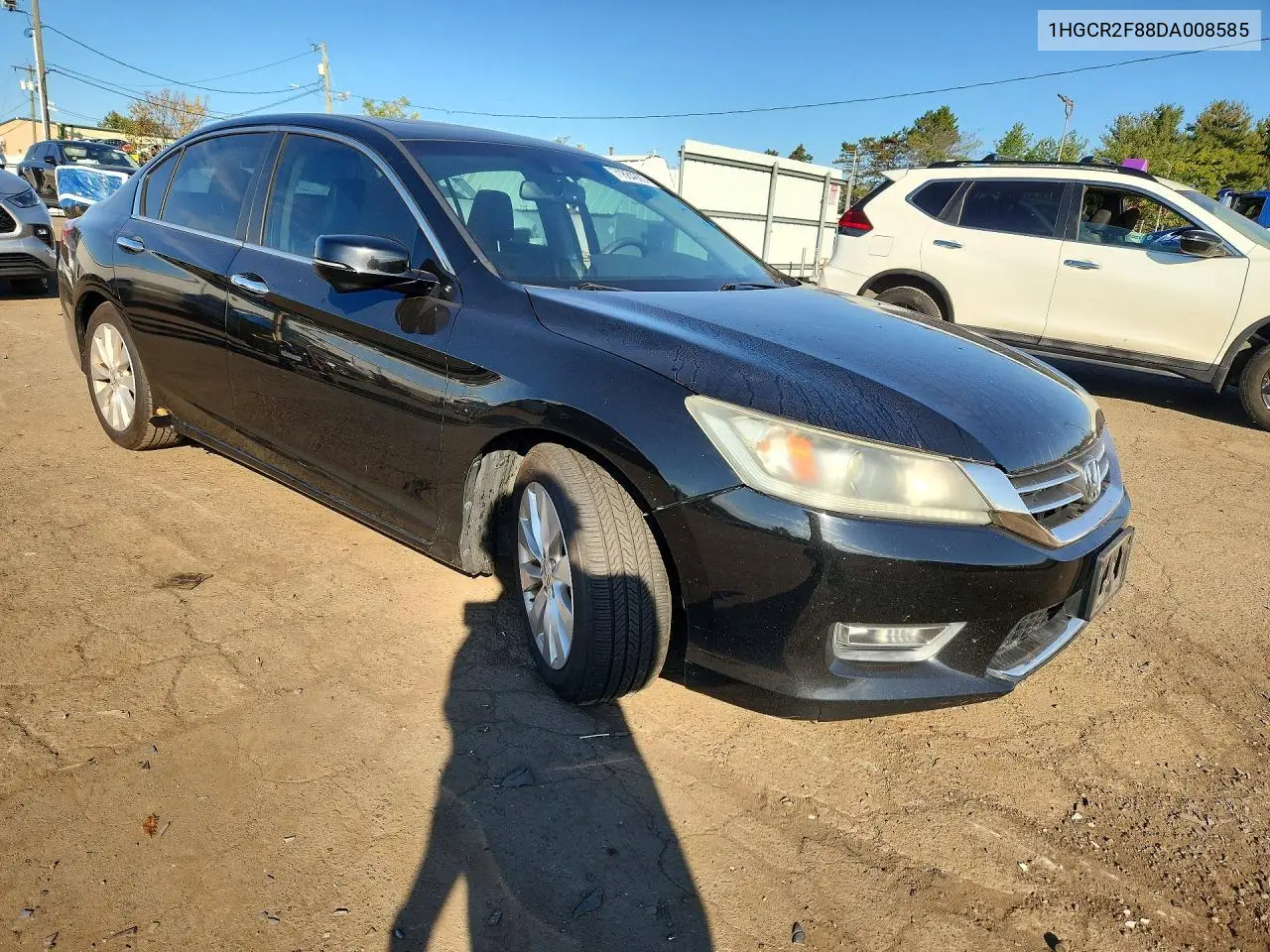 2013 HONDA ACCORD VIN 1HGCR2F88DA008585 — фото 4