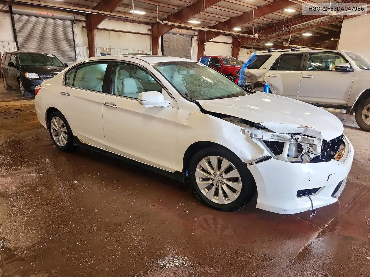 2013 HONDA ACCORD VIN 1HGCR2F83DA047956 — фото 4