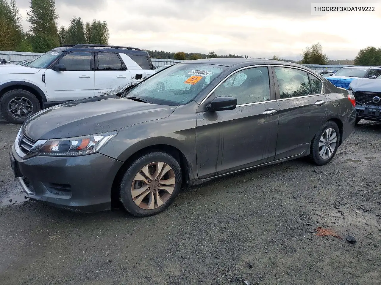 HONDA ACCORD 2013, VIN 1HGCR2F3XDA199222