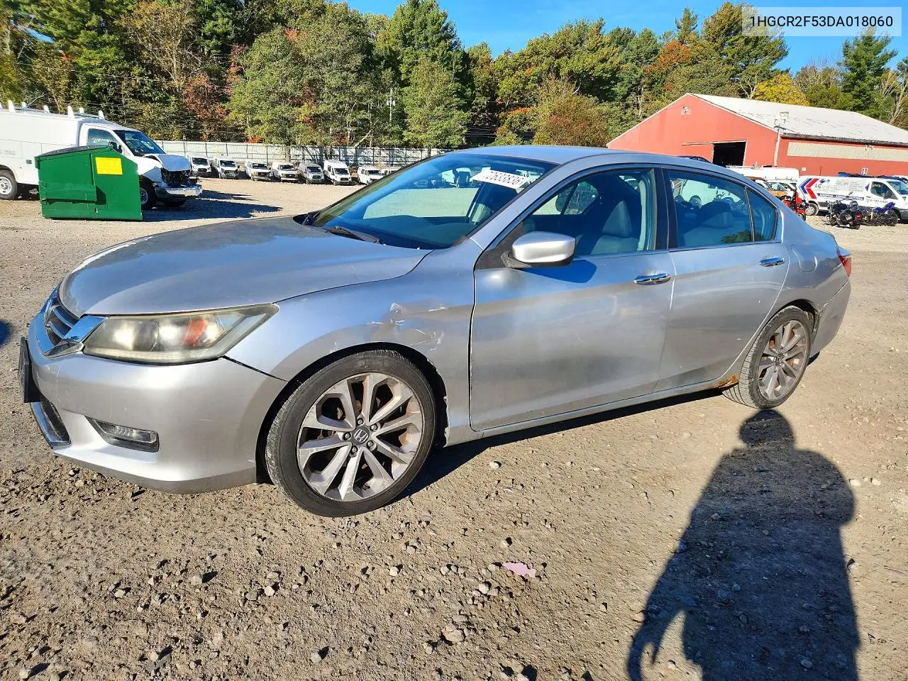 HONDA ACCORD 2013, VIN 1HGCR2F53DA018060