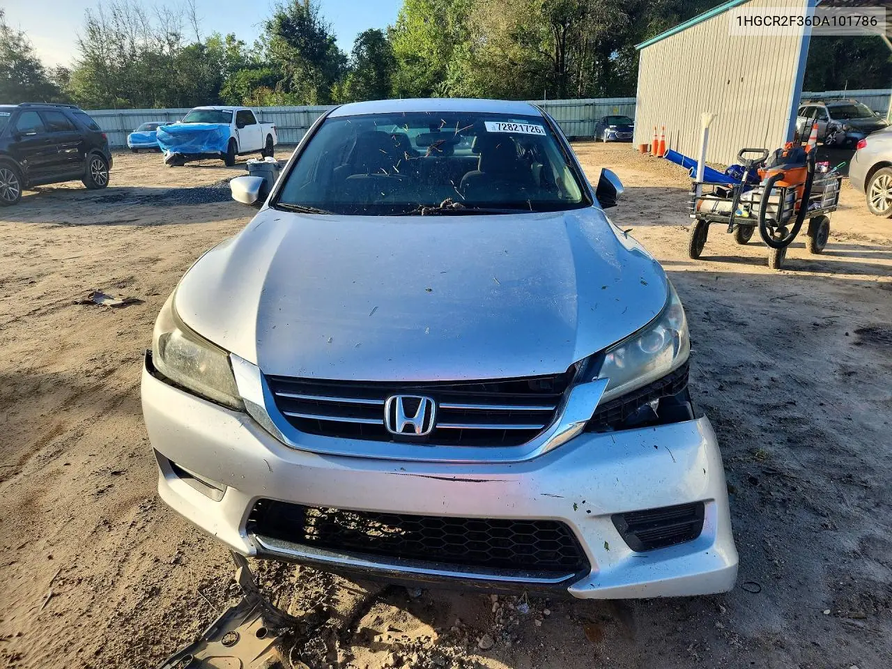 2013 HONDA ACCORD VIN 1HGCR2F36DA101786 — фото 5