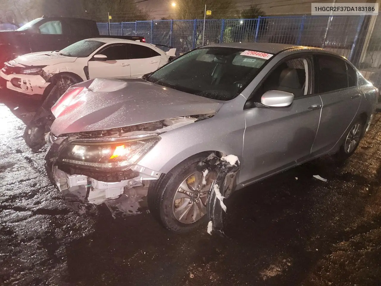 HONDA ACCORD 2013, VIN 1HGCR2F37DA183186