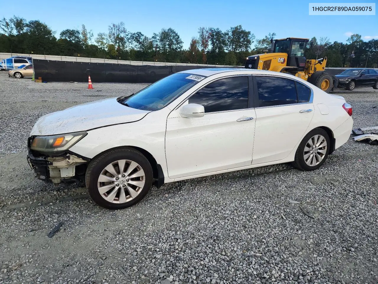 HONDA ACCORD 2013, VIN 1HGCR2F89DA059075