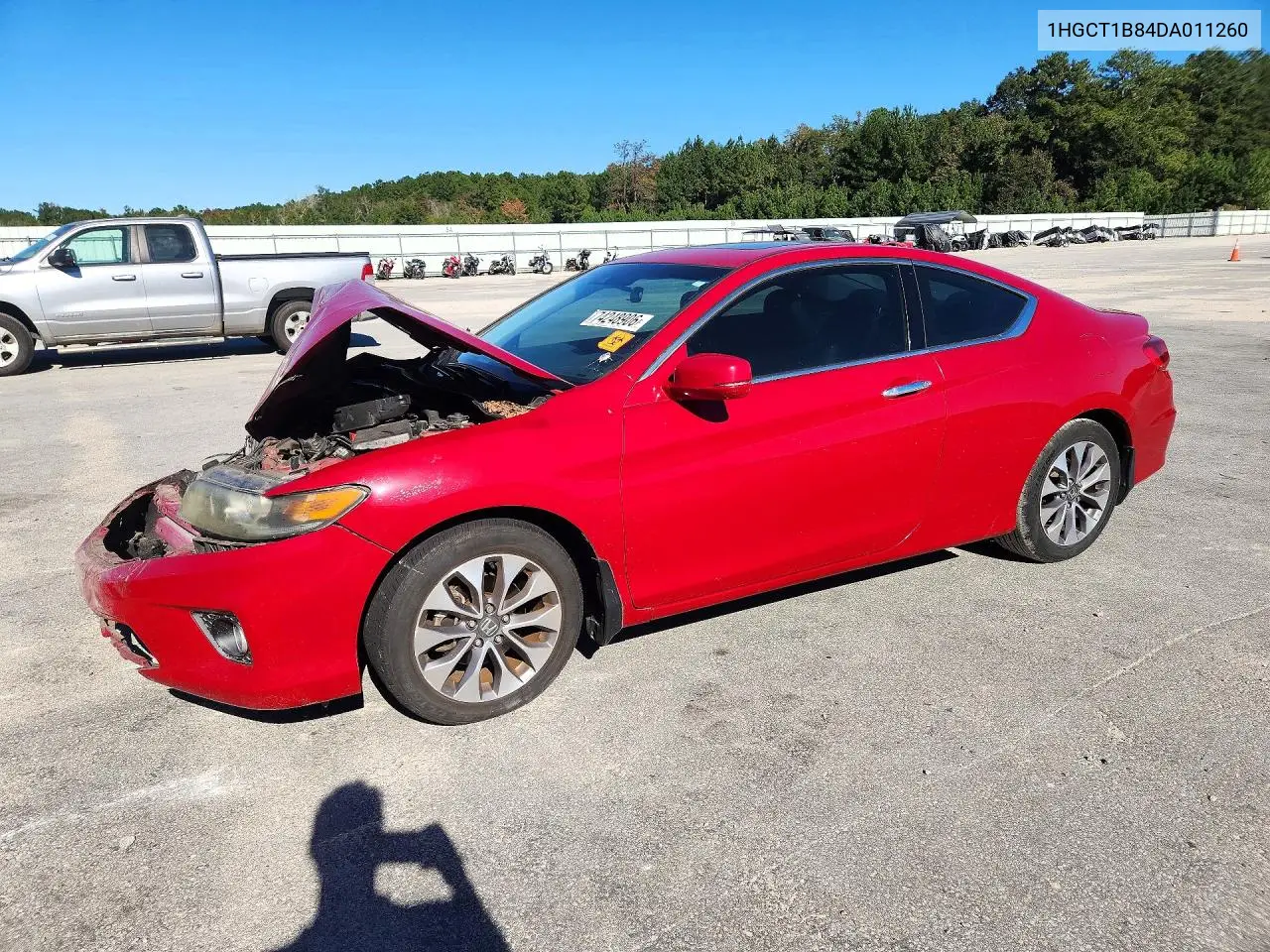 HONDA ACCORD 2013, VIN 1HGCT1B84DA011260