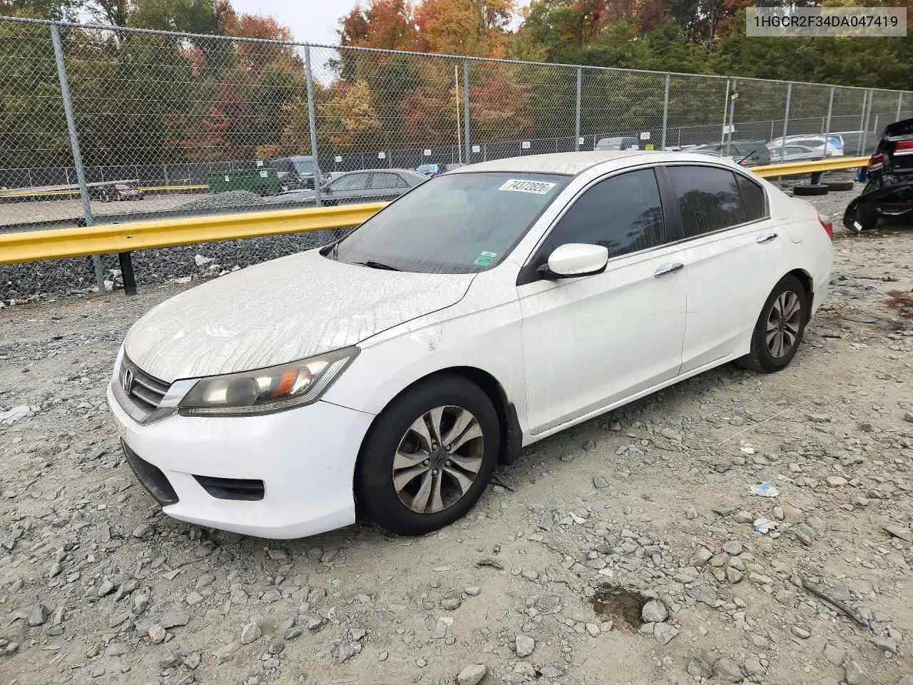 HONDA ACCORD 2013, VIN 1HGCR2F34DA047419