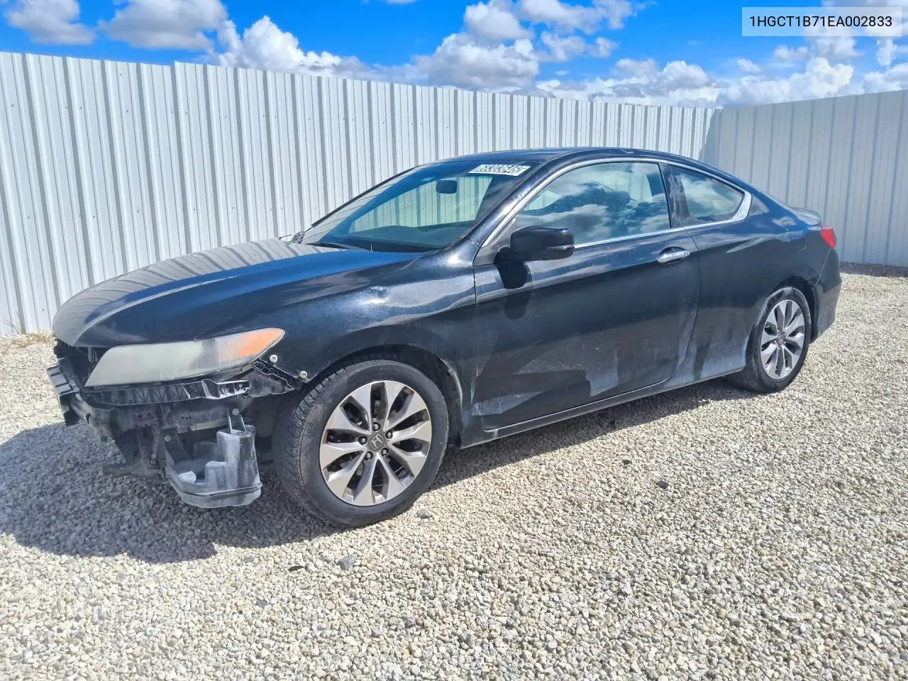 HONDA ACCORD 2014, VIN 1HGCT1B71EA002833