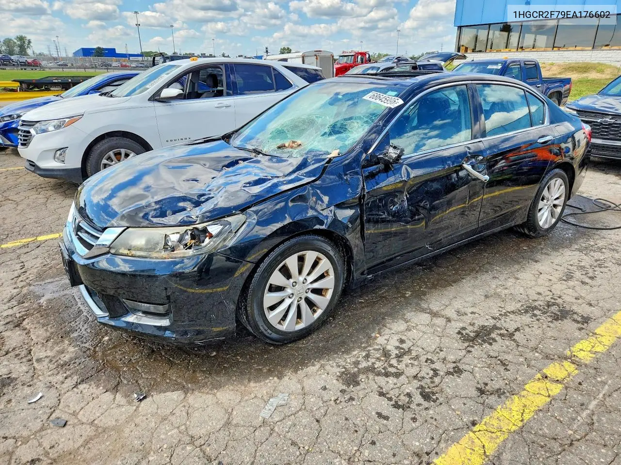 HONDA ACCORD 2014, VIN 1HGCR2F79EA176602