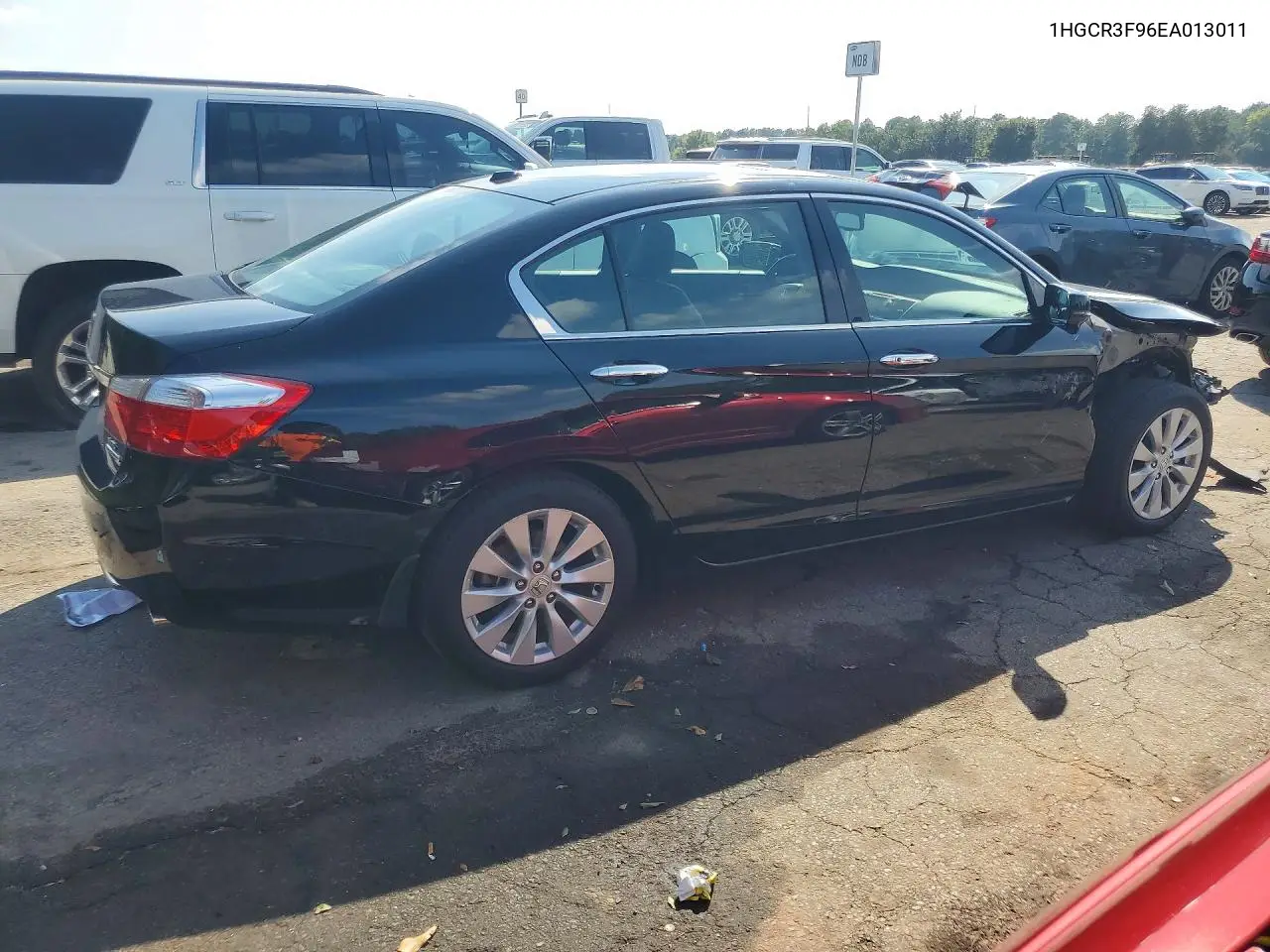HONDA ACCORD 2014, VIN 1HGCR3F96EA013011