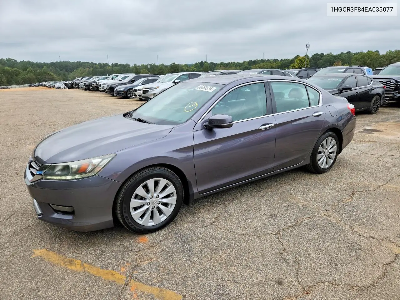 HONDA ACCORD 2014, VIN 1HGCR3F84EA035077