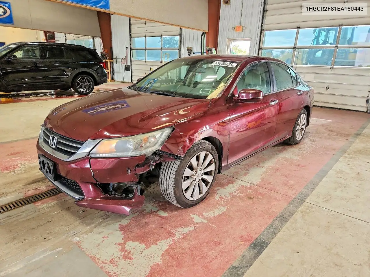 HONDA ACCORD 2014, VIN 1HGCR2F81EA180443