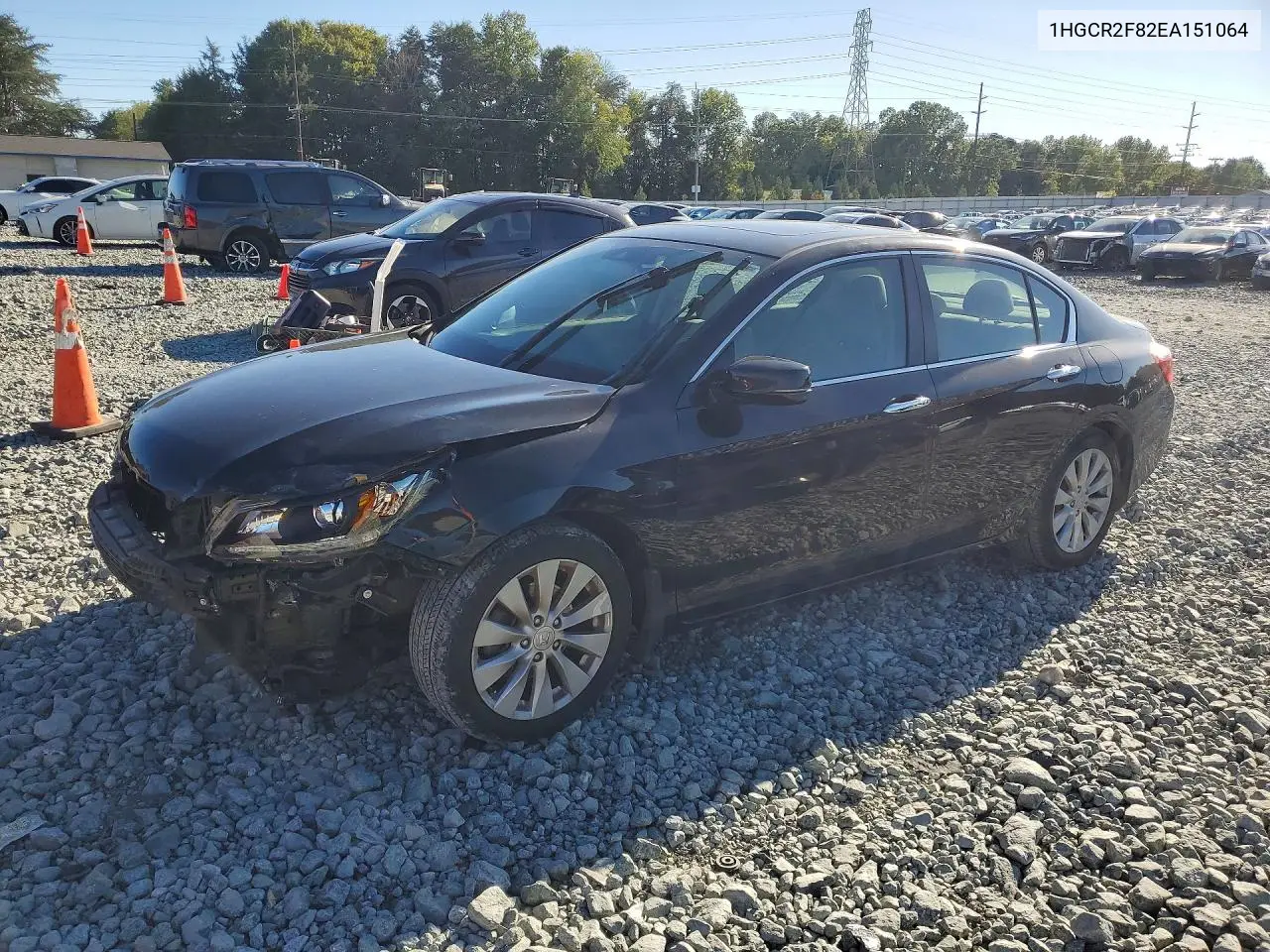 HONDA ACCORD 2014, VIN 1HGCR2F82EA151064