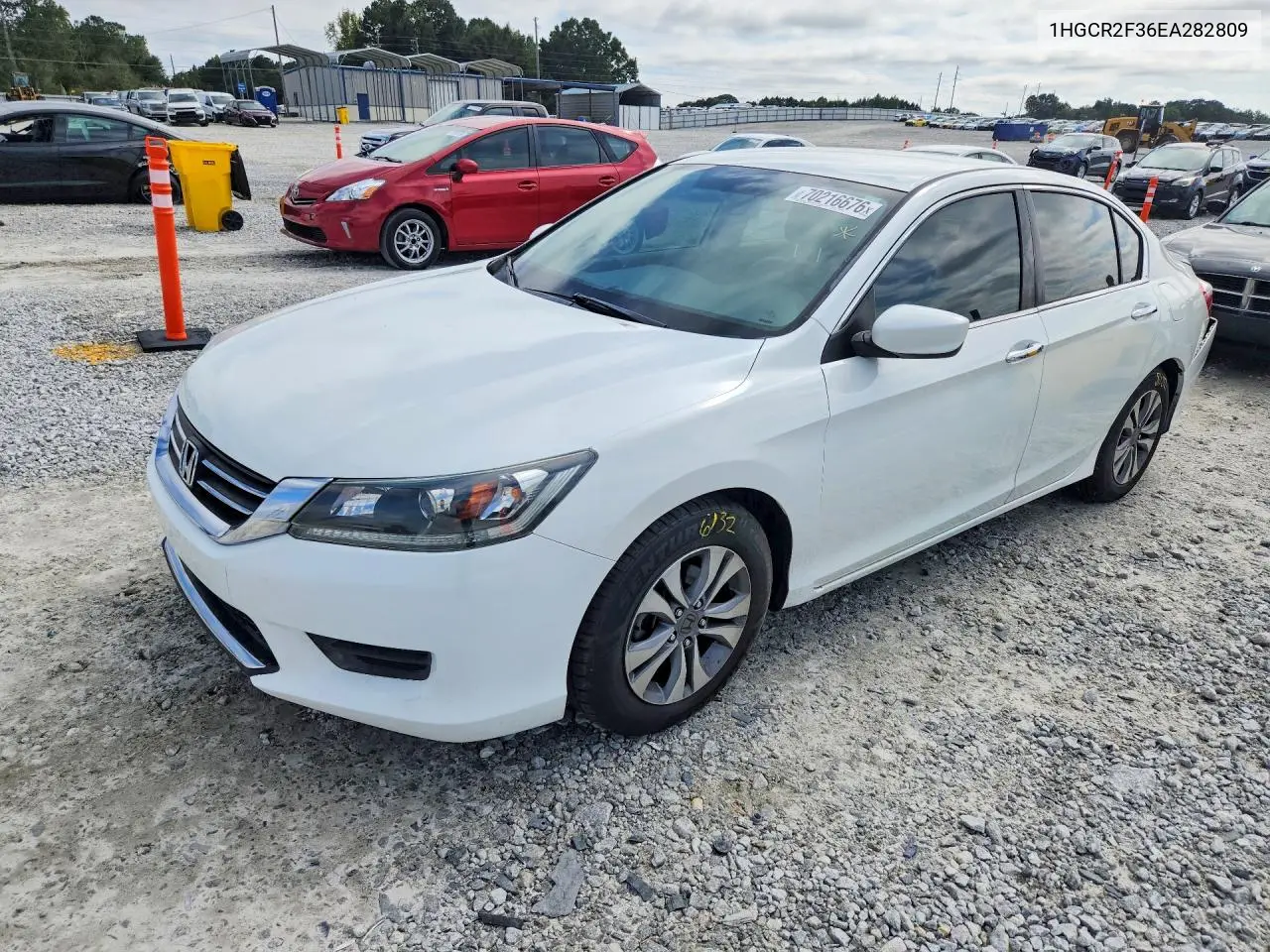 HONDA ACCORD 2014, VIN 1HGCR2F36EA282809