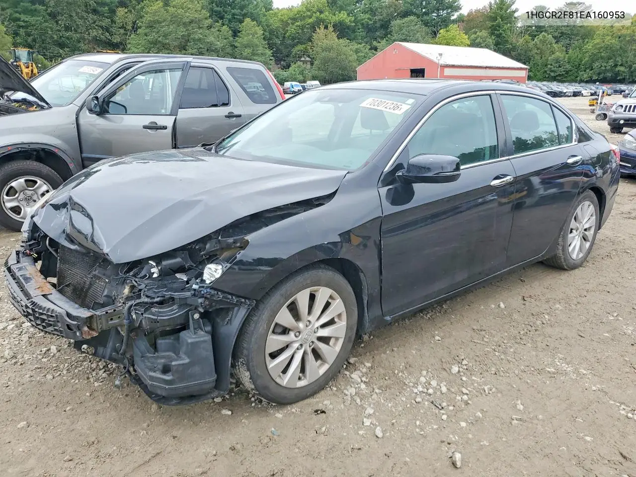 HONDA ACCORD 2014, VIN 1HGCR2F81EA160953