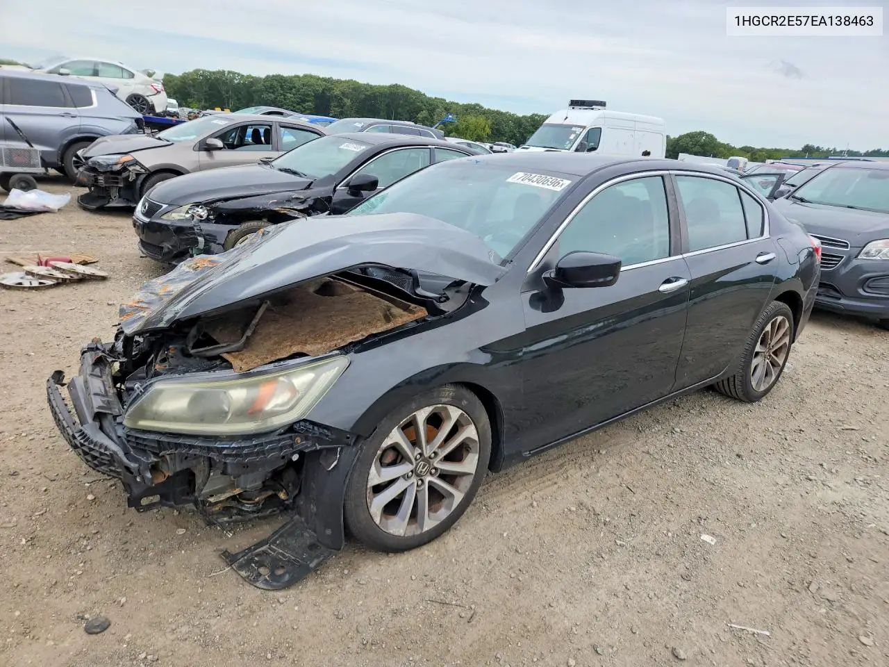 HONDA ACCORD 2014, VIN 1HGCR2E57EA138463