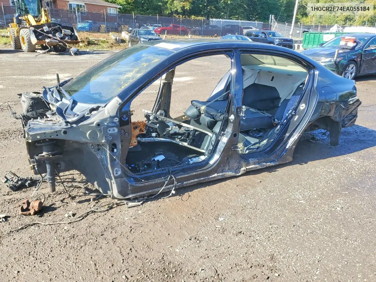 HONDA ACCORD 2014, VIN 1HGCR2F74EA055184
