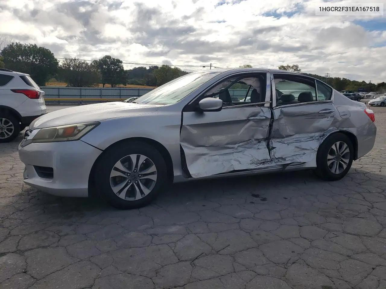 HONDA ACCORD 2014, VIN 1HGCR2F31EA167518