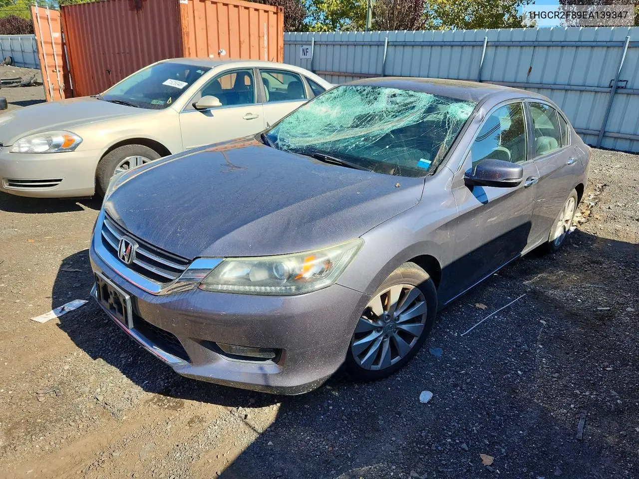 HONDA ACCORD 2014, VIN 1HGCR2F89EA139347