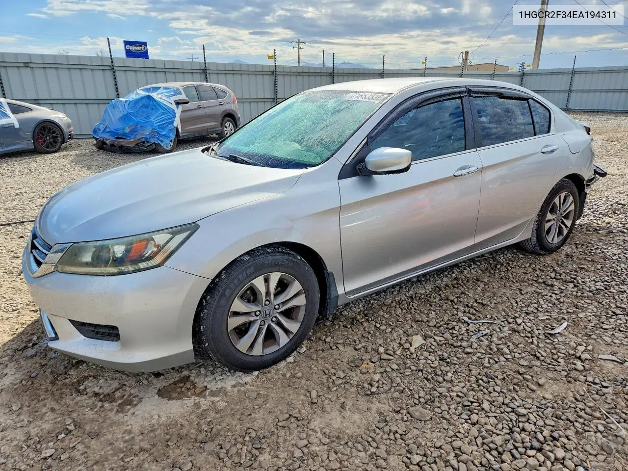 HONDA ACCORD 2014, VIN 1HGCR2F34EA194311