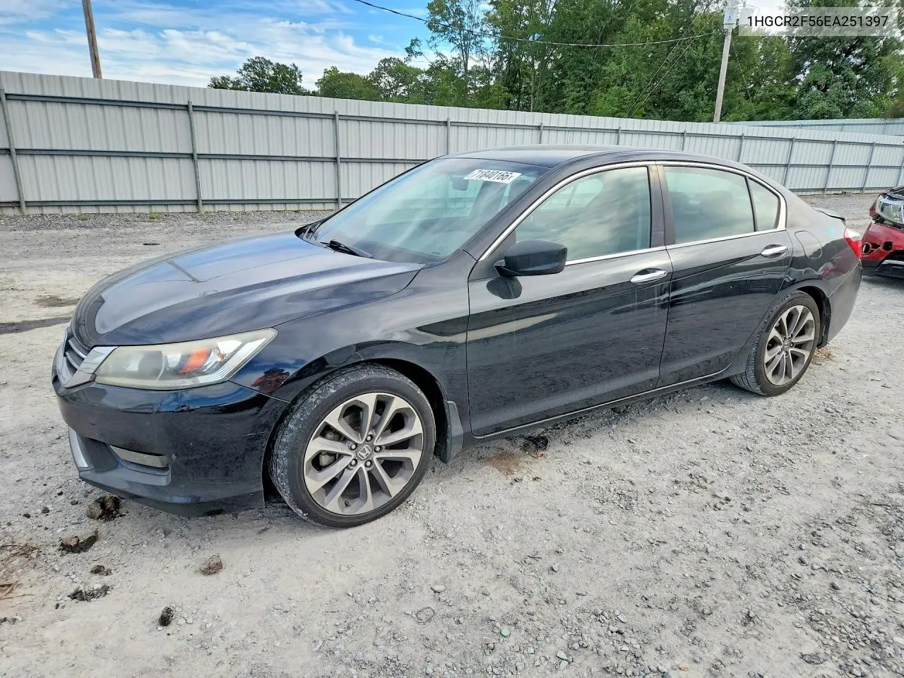 HONDA ACCORD 2014, VIN 1HGCR2F56EA251397