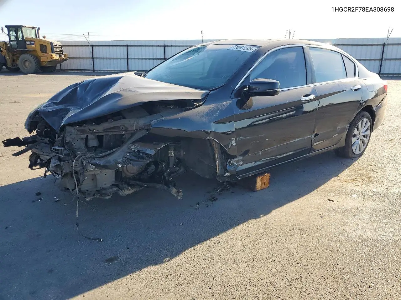 HONDA ACCORD 2014, VIN 1HGCR2F78EA308698