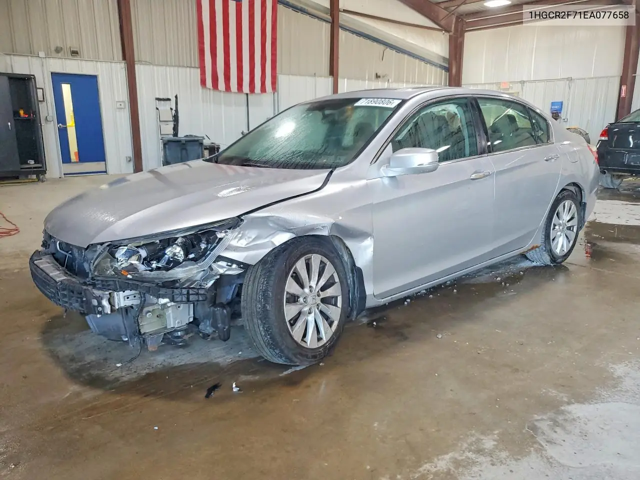 HONDA ACCORD 2014, VIN 1HGCR2F71EA077658