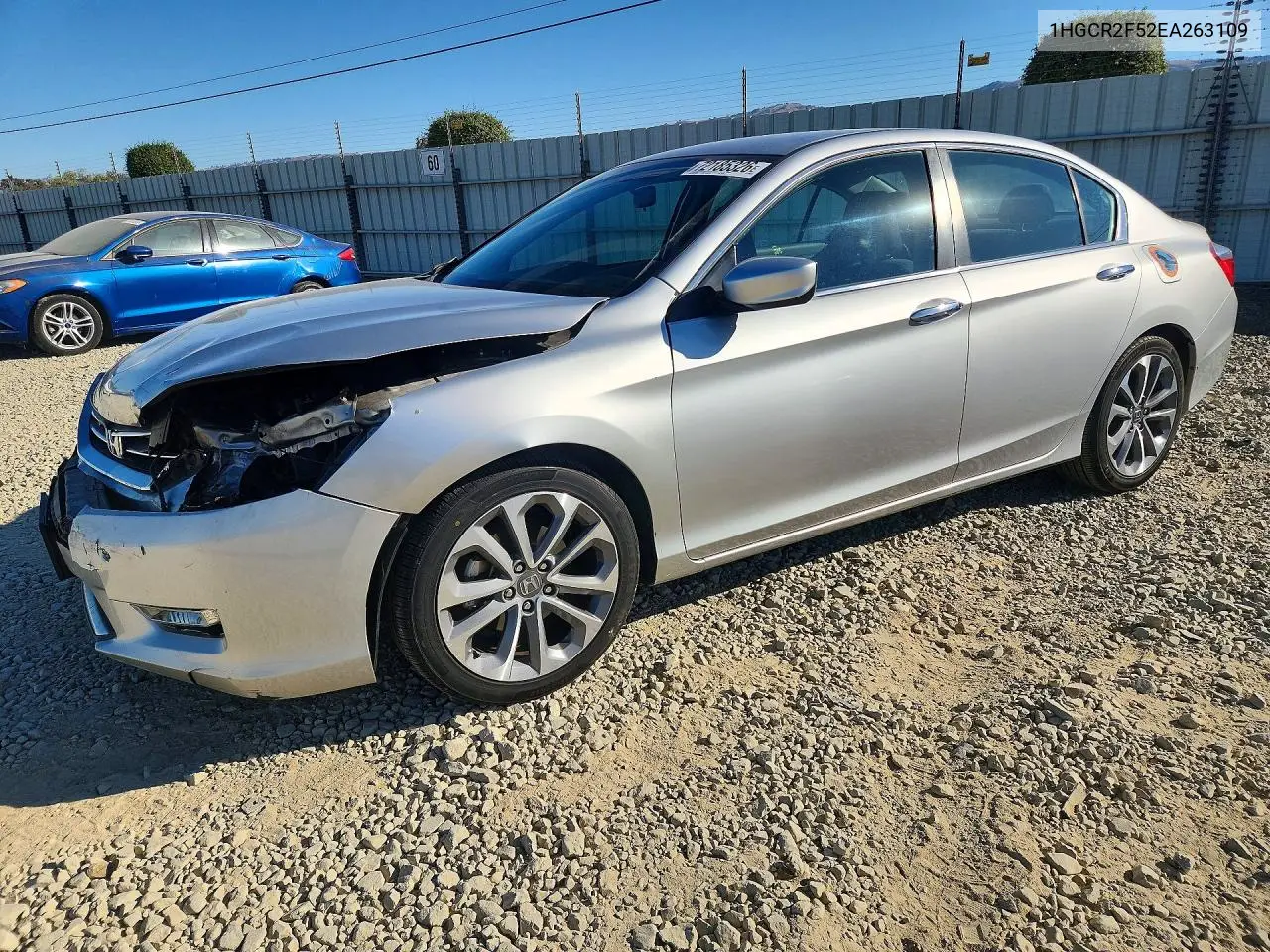 HONDA ACCORD 2014, VIN 1HGCR2F52EA263109