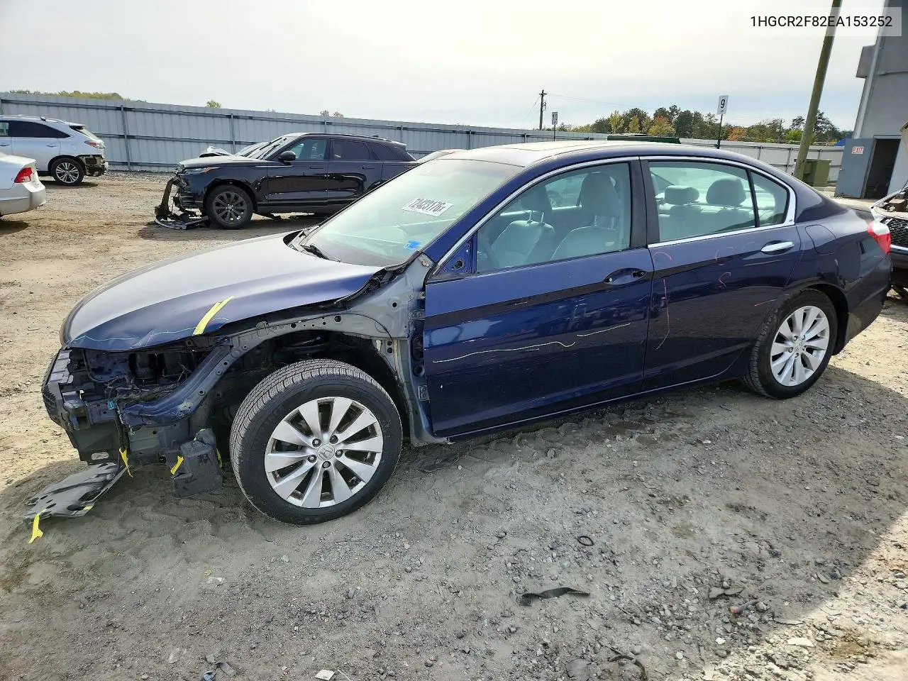 HONDA ACCORD 2014, VIN 1HGCR2F82EA153252