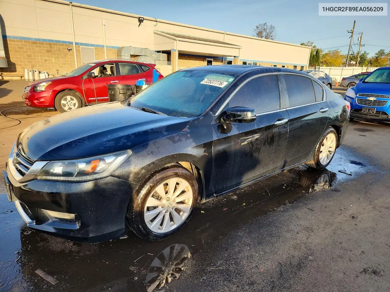 HONDA ACCORD 2014, VIN 1HGCR2F89EA056209