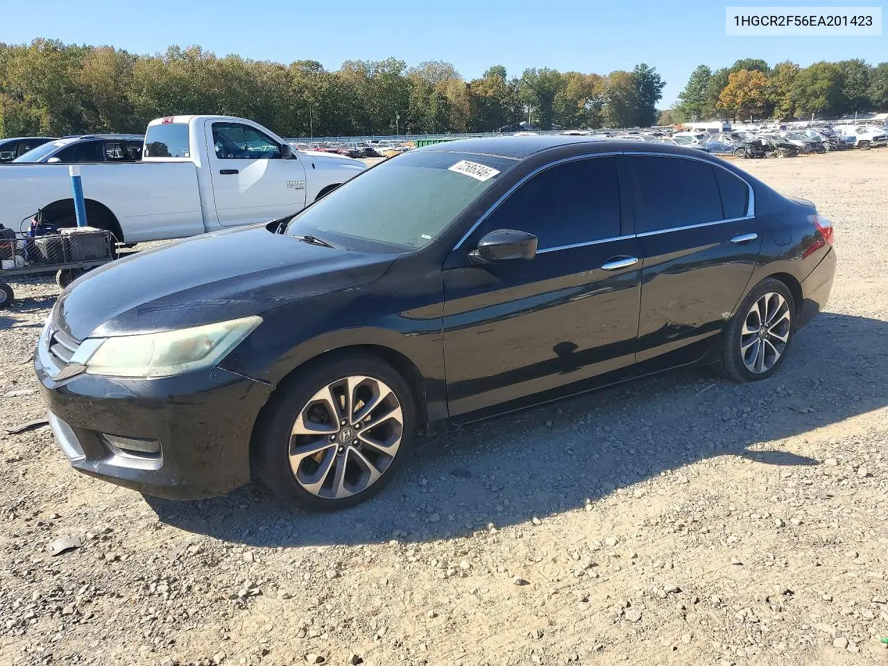 HONDA ACCORD 2014, VIN 1HGCR2F56EA201423
