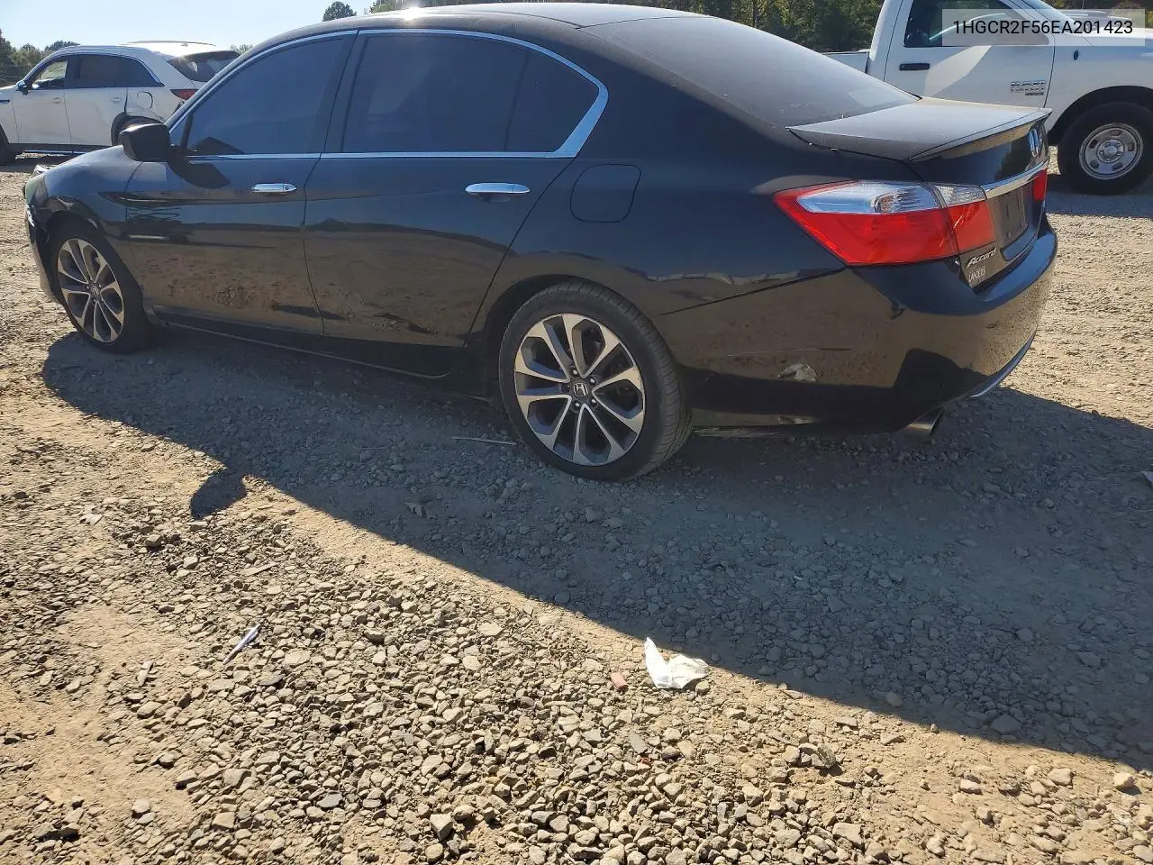 2014 HONDA ACCORD VIN 1HGCR2F56EA201423 — фото 2