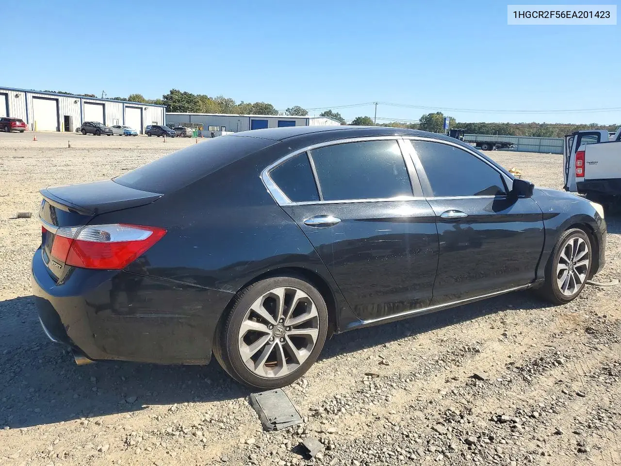 2014 HONDA ACCORD VIN 1HGCR2F56EA201423 — фото 3