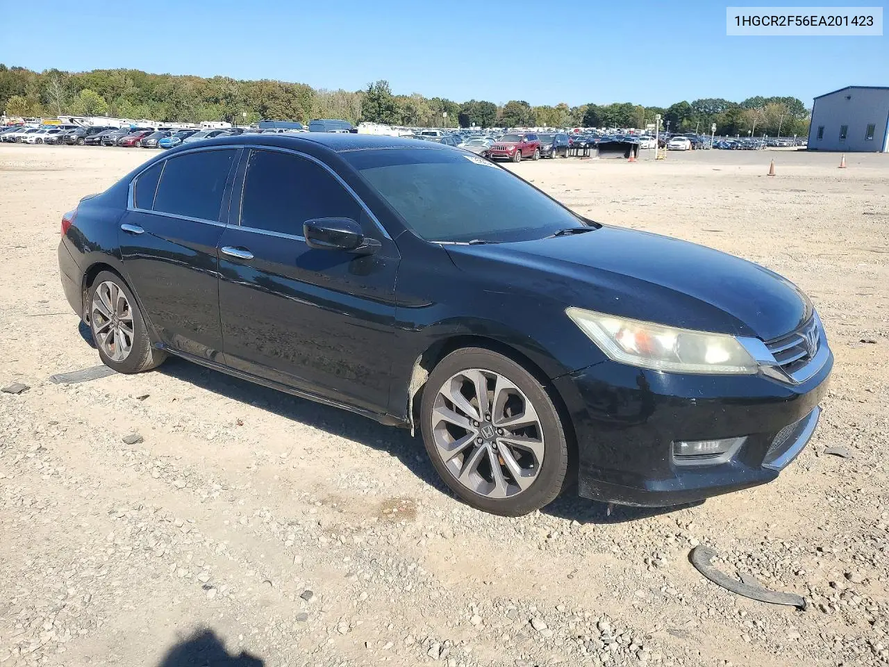 2014 HONDA ACCORD VIN 1HGCR2F56EA201423 — фото 4